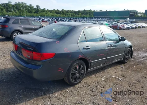 2005 Honda Accord 2.4 Lx z USA, uszkodzony, nr VIN 1HGCM56465A197140